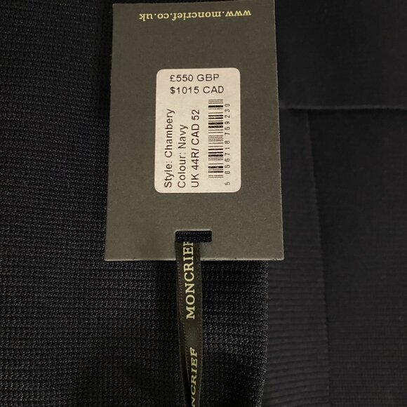 'BRAND NEW' Single Breasted MONCRIEF Patch Pocket Blazer. - Picture 9 of 10